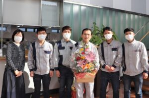 Hさん退職祝い